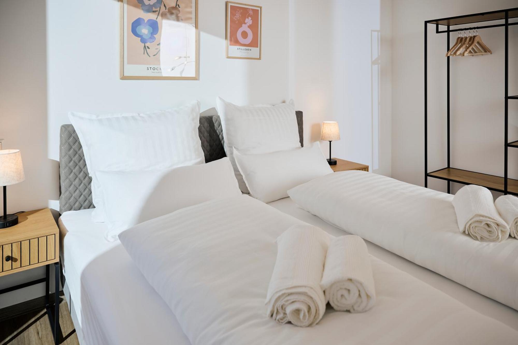 Moderne Apartments Mit Highspeed-Wlan Und Gratis-Tiefgarage Ihr Perfekter Rueckzugsort Nahe Dem Zentrum Und Der Therme I Barrierearm 바트키싱엔 외부 사진