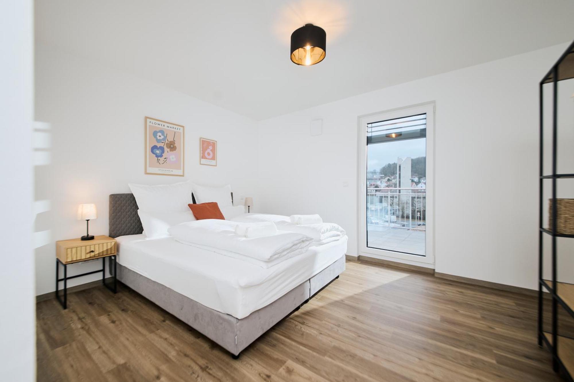 Moderne Apartments Mit Highspeed-Wlan Und Gratis-Tiefgarage Ihr Perfekter Rueckzugsort Nahe Dem Zentrum Und Der Therme I Barrierearm 바트키싱엔 외부 사진