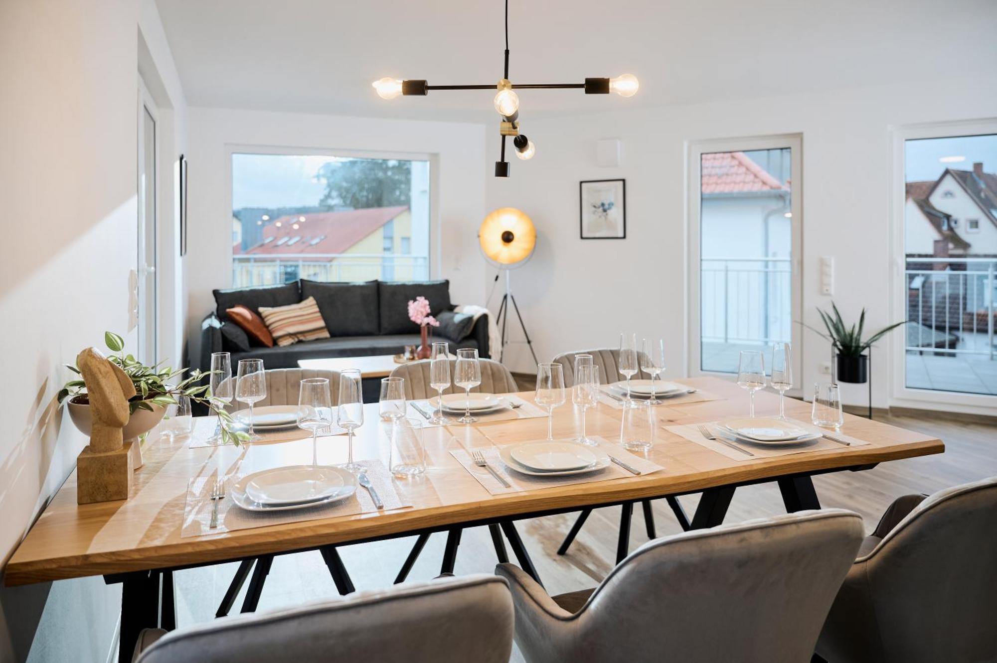Moderne Apartments Mit Highspeed-Wlan Und Gratis-Tiefgarage Ihr Perfekter Rueckzugsort Nahe Dem Zentrum Und Der Therme I Barrierearm 바트키싱엔 외부 사진