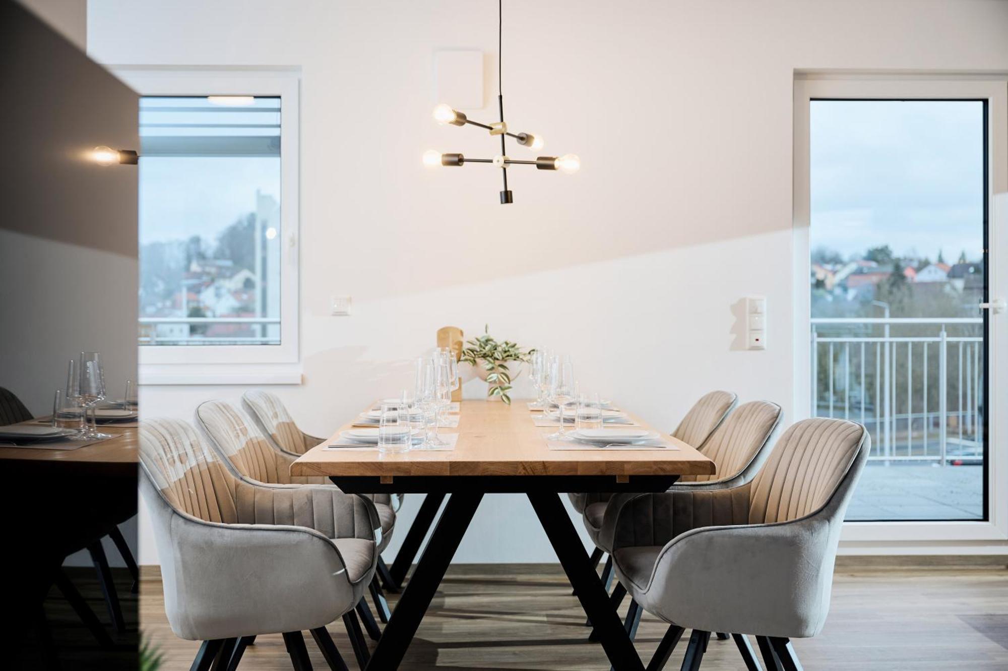 Moderne Apartments Mit Highspeed-Wlan Und Gratis-Tiefgarage Ihr Perfekter Rueckzugsort Nahe Dem Zentrum Und Der Therme I Barrierearm 바트키싱엔 외부 사진