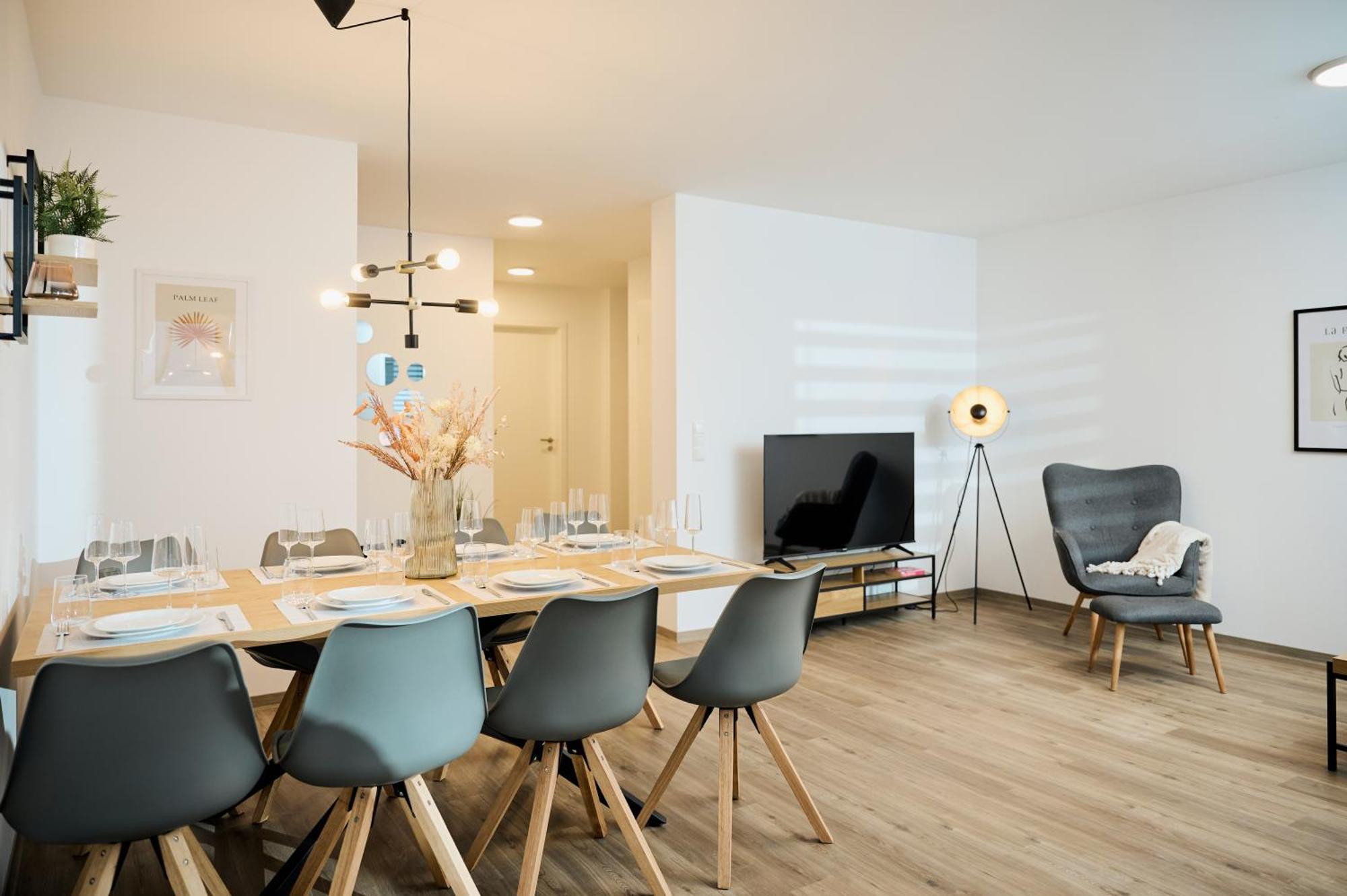 Moderne Apartments Mit Highspeed-Wlan Und Gratis-Tiefgarage Ihr Perfekter Rueckzugsort Nahe Dem Zentrum Und Der Therme I Barrierearm 바트키싱엔 외부 사진