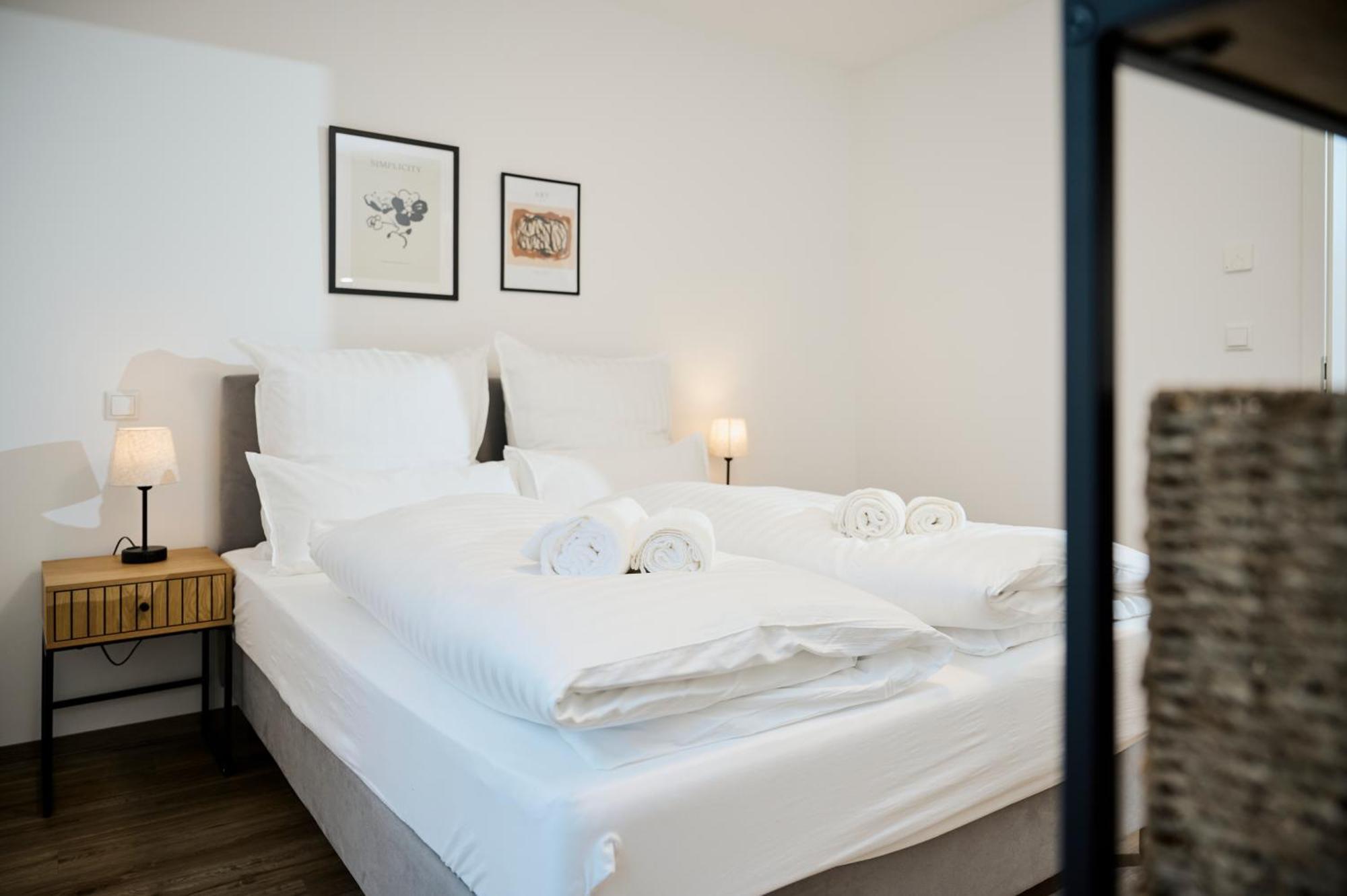 Moderne Apartments Mit Highspeed-Wlan Und Gratis-Tiefgarage Ihr Perfekter Rueckzugsort Nahe Dem Zentrum Und Der Therme I Barrierearm 바트키싱엔 외부 사진