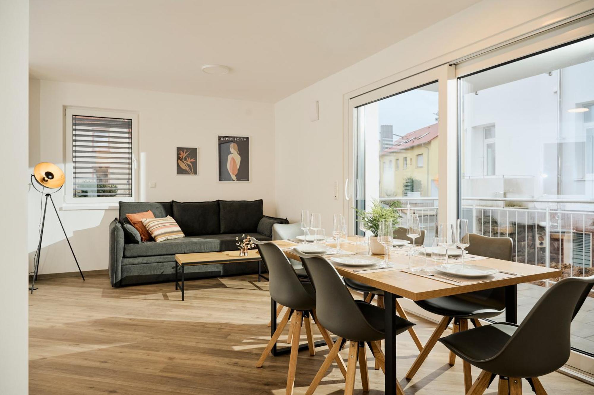 Moderne Apartments Mit Highspeed-Wlan Und Gratis-Tiefgarage Ihr Perfekter Rueckzugsort Nahe Dem Zentrum Und Der Therme I Barrierearm 바트키싱엔 외부 사진