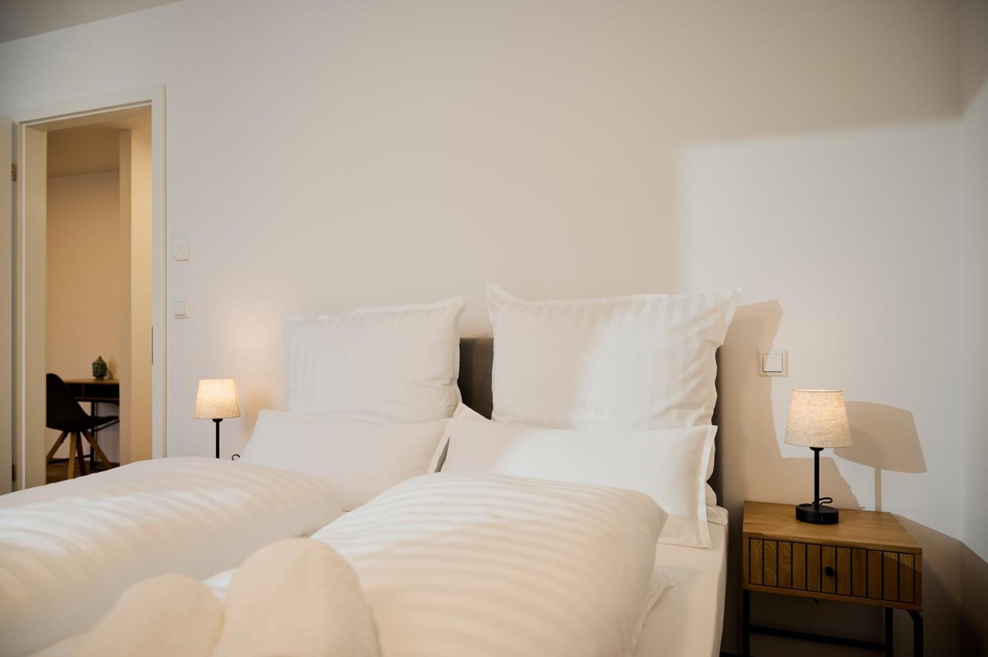 Moderne Apartments Mit Highspeed-Wlan Und Gratis-Tiefgarage Ihr Perfekter Rueckzugsort Nahe Dem Zentrum Und Der Therme I Barrierearm 바트키싱엔 외부 사진