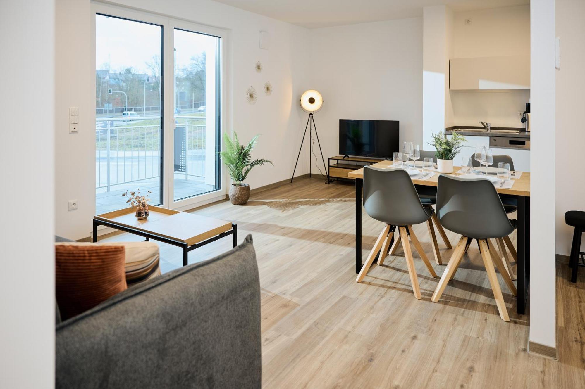Moderne Apartments Mit Highspeed-Wlan Und Gratis-Tiefgarage Ihr Perfekter Rueckzugsort Nahe Dem Zentrum Und Der Therme I Barrierearm 바트키싱엔 외부 사진